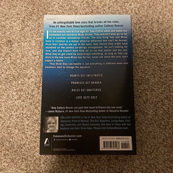 Ugly Love by Colleen Hoover Paperback Book - Picture 2 of 4